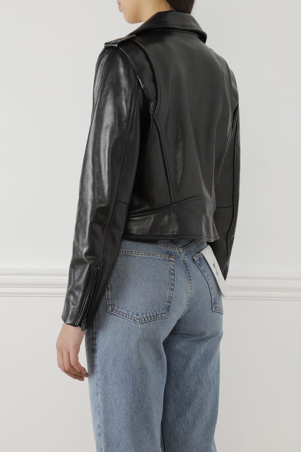 THE KOOPLES Кожаная куртка-косуха 00460489_01  №3