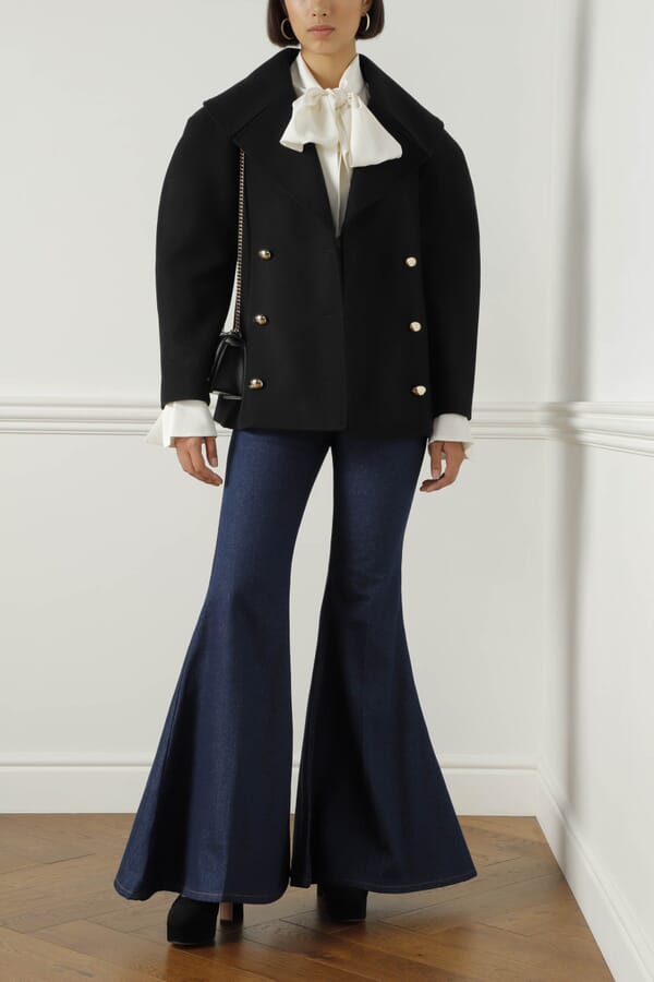 Nina Ricci Пальто з вовни 00507521_01 №4