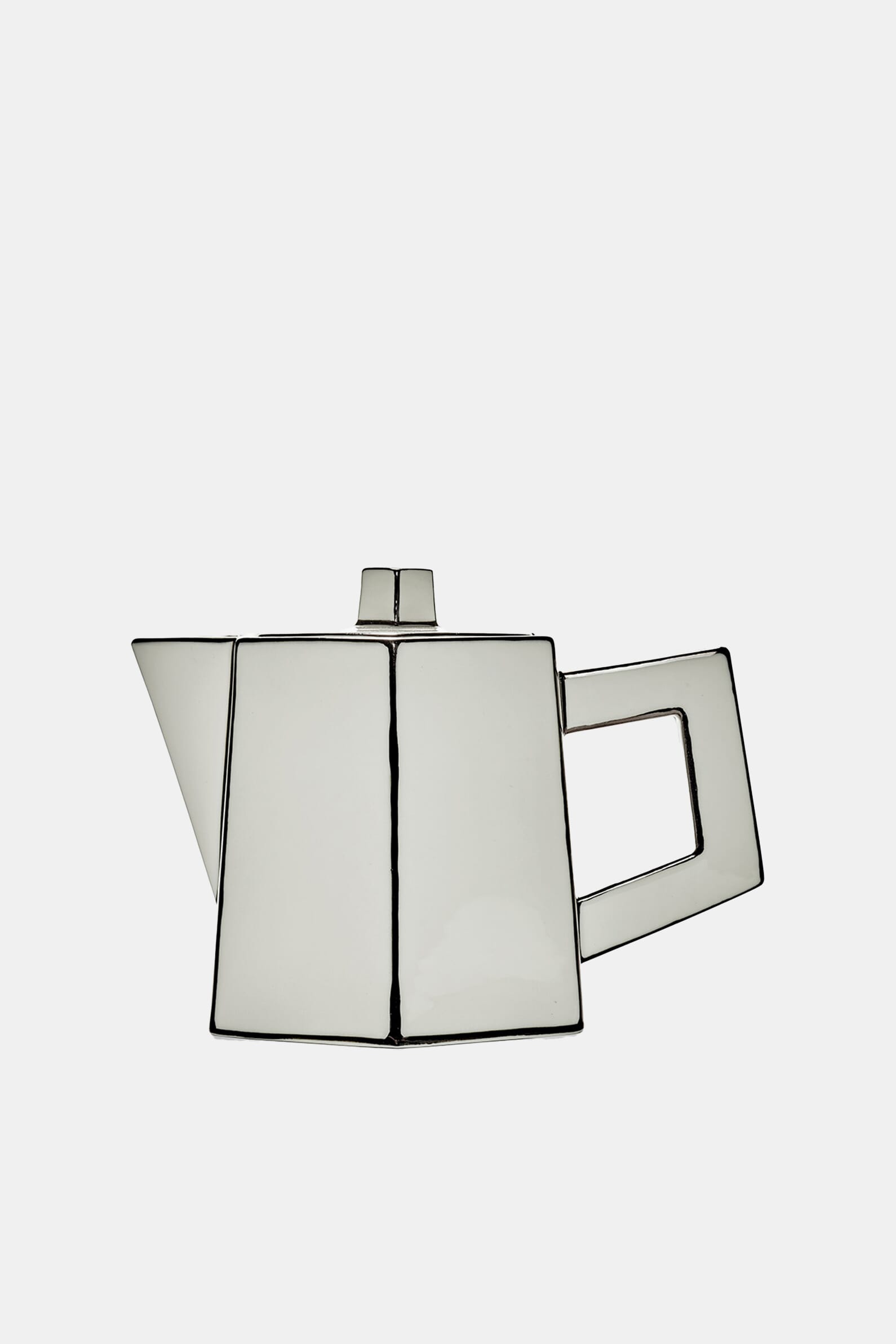 Чайник TEA POT WHITE/BLACK CARTE BLANCHE