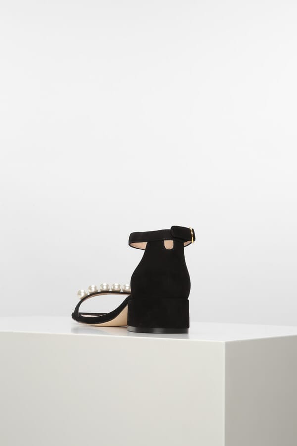 Stuart Weitzman Замшеві босоніжки 00333075_01 №4