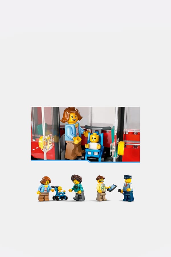 LEGO Конструктор LEGO Красный двухэтажный экскурсионный автобус 00609446_34 №3
