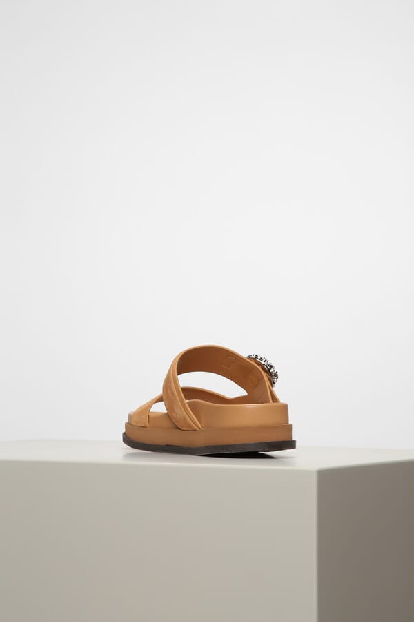Jimmy Choo Замшеві шльопанці  00392200_12  №4