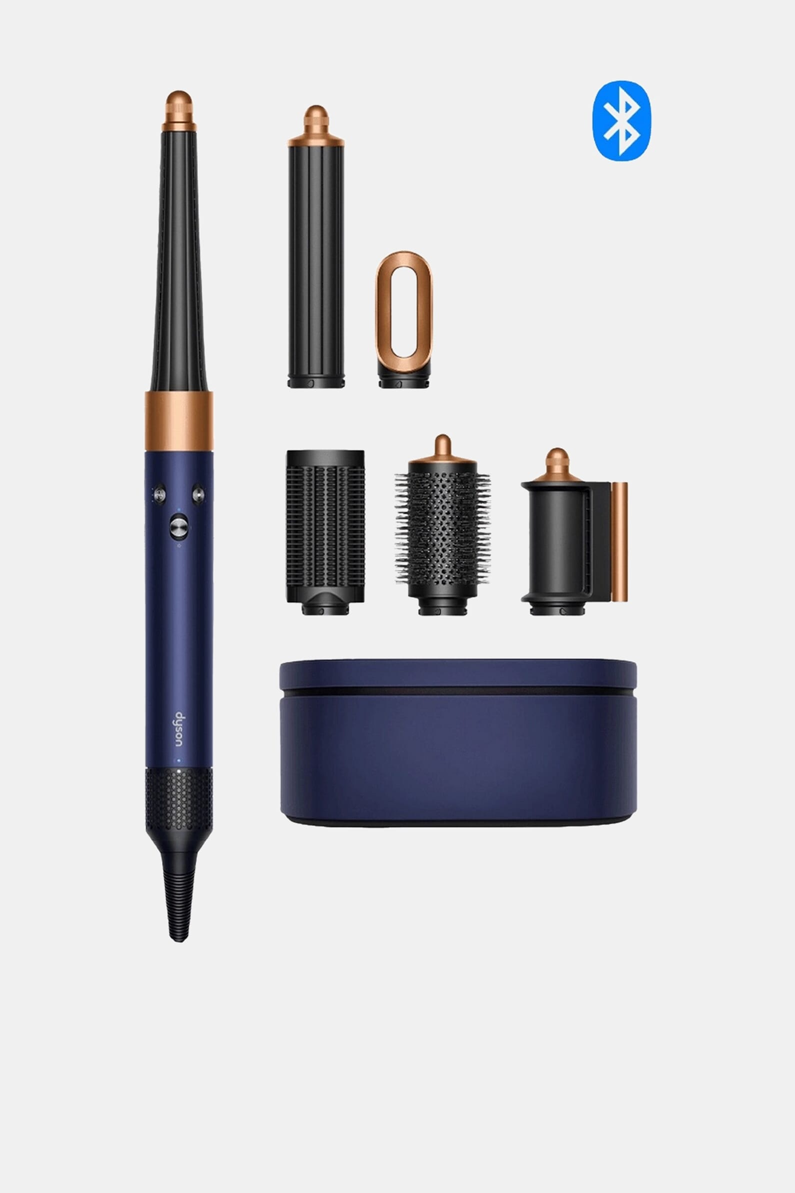 Стайлер Dyson HS02 Airwrap Origin Bright Nickel/Bright Copper (112875-01)