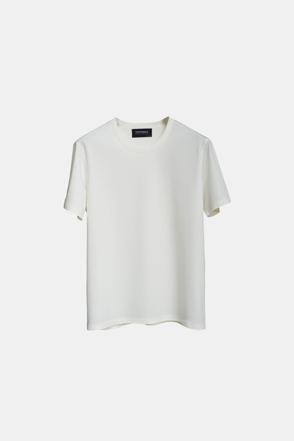 Cottongin Матовая футболка из 100% Sea Island хлопка 00449347_19 №1
