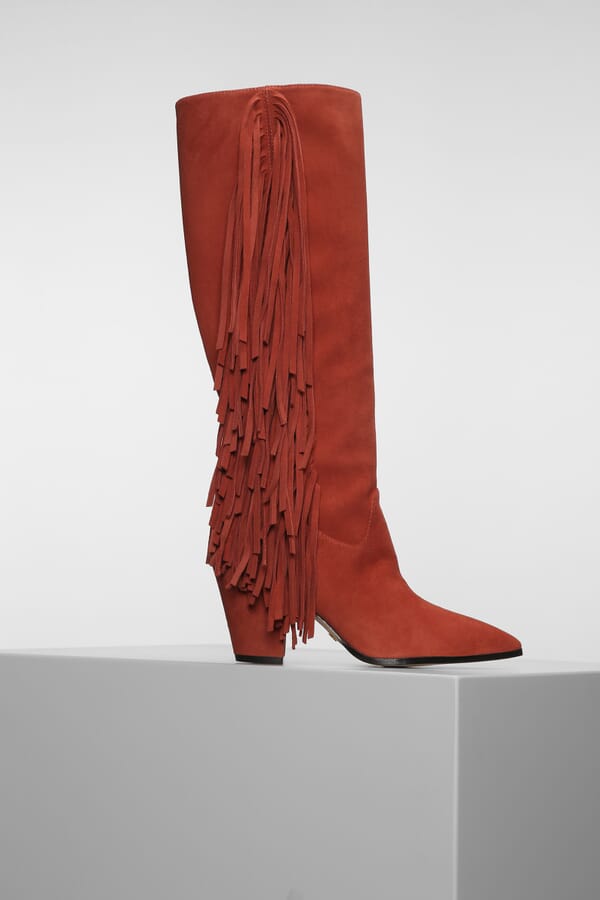 Stuart Weitzman Замшеві чоботи 00399131_05  №1