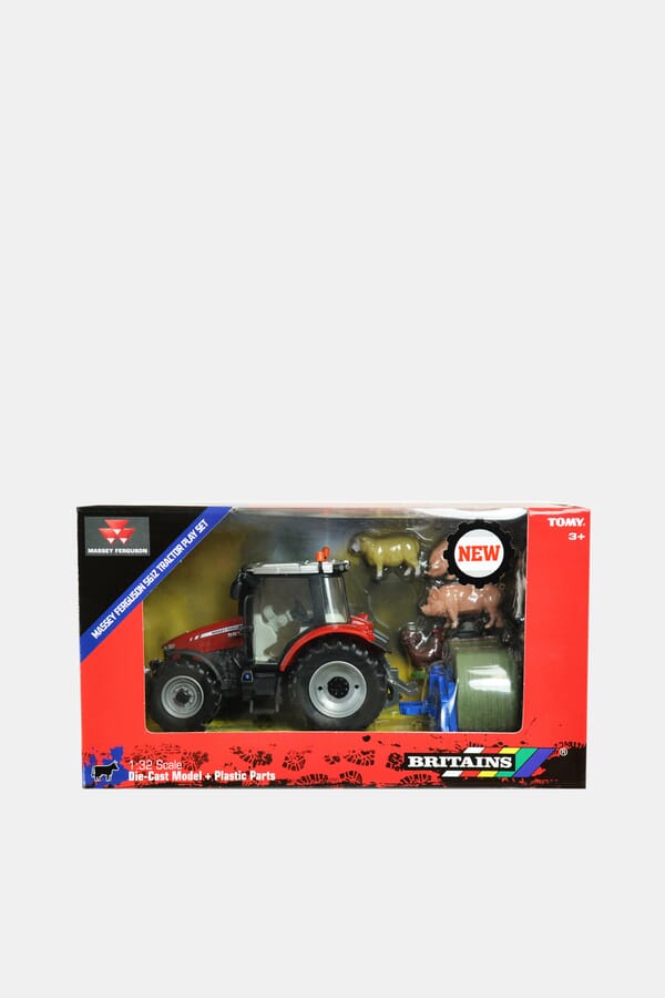 Britains МодельТрактора Massey Ferguson 5612 з вилами та фігурками  00587566_35  №4