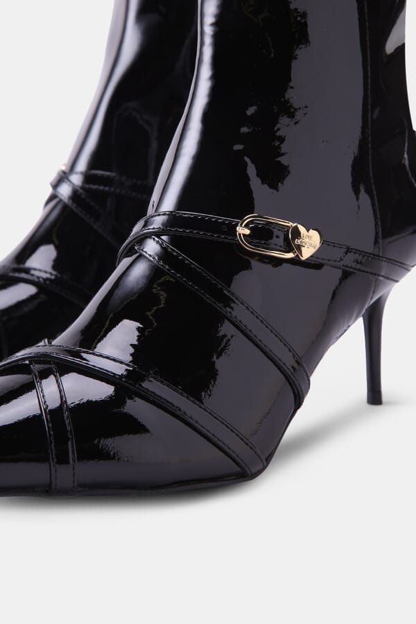 Love Moschino Кожаные ботильйоны  00615394_01  №4