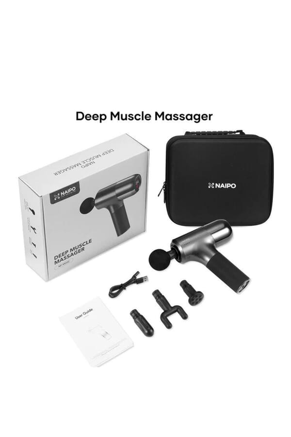 Naipo Массажер перкуссионный ручной NAIPO Massage Gun для тела без подогрева; модель - NP-MG02 00577037_35 №4