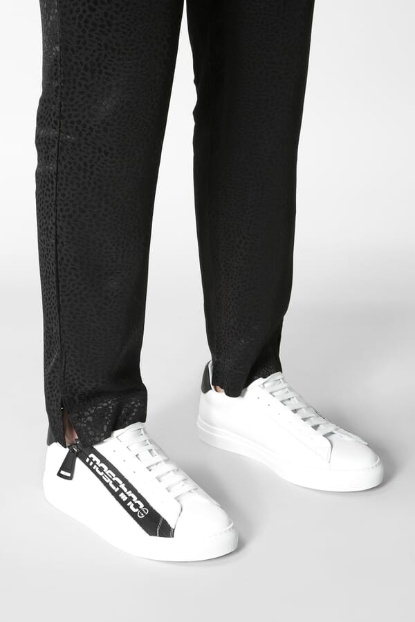 Moschino Couture Шкіряні кеди 00439757_18 №4