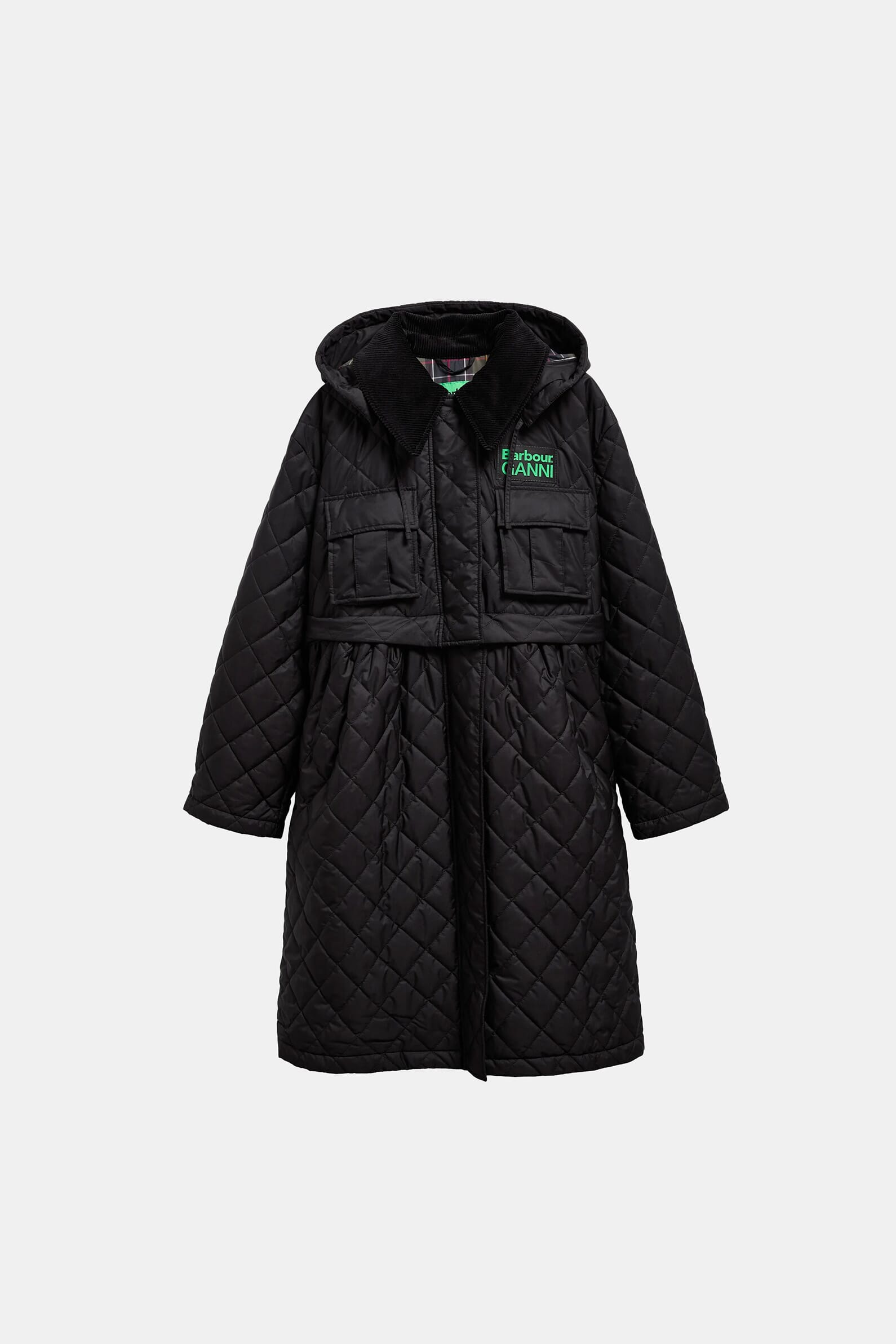 Пальто Barbour x GANNI