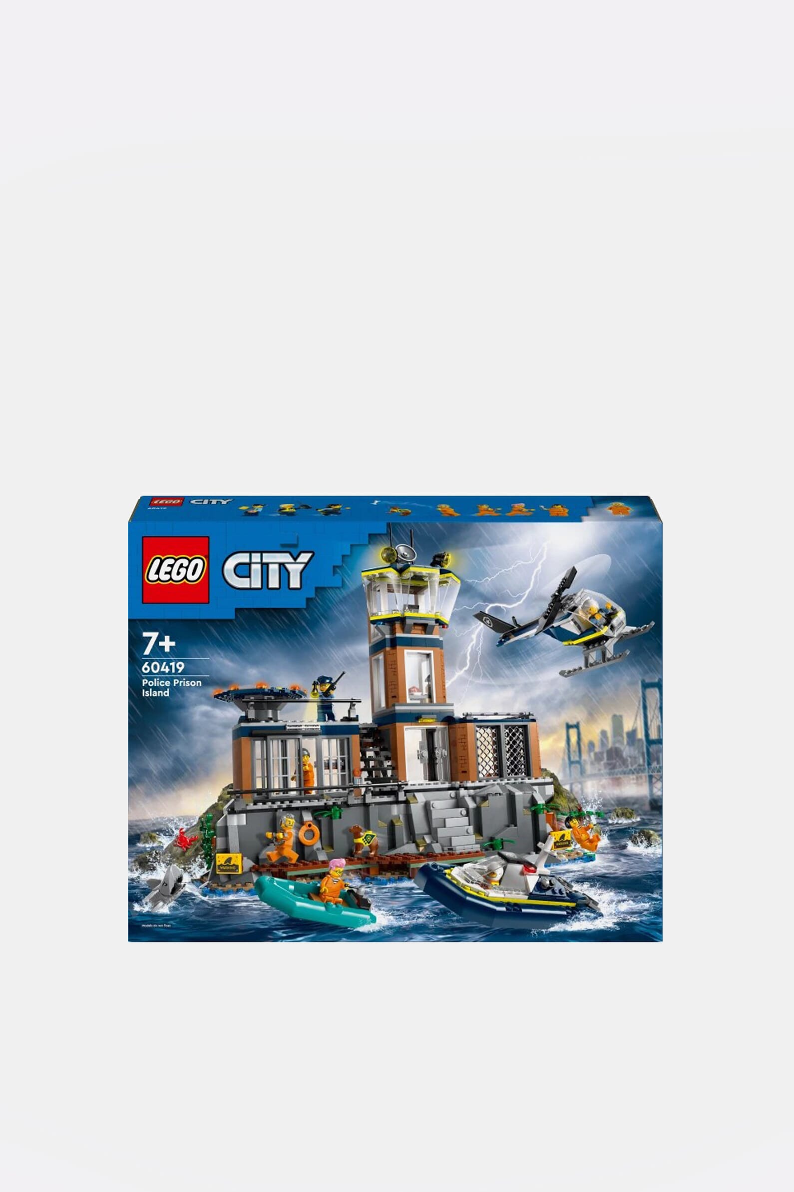 Конструктор LEGO Поліцейський острів-в'язниця