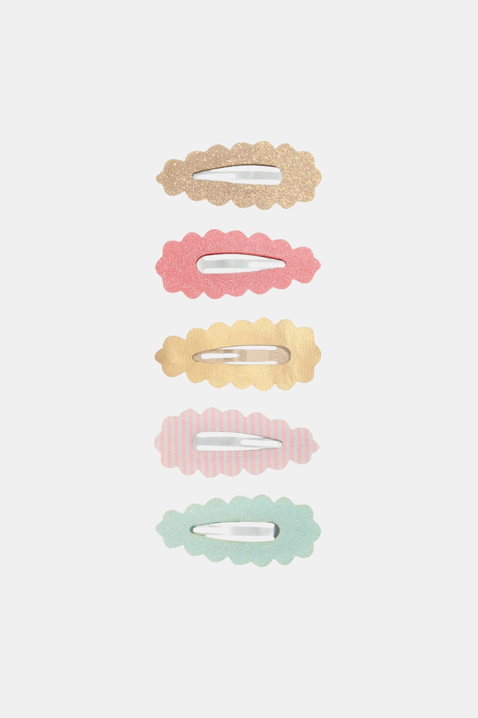 Заколки SCALLOPED EDGE MINI CLIC CLACS