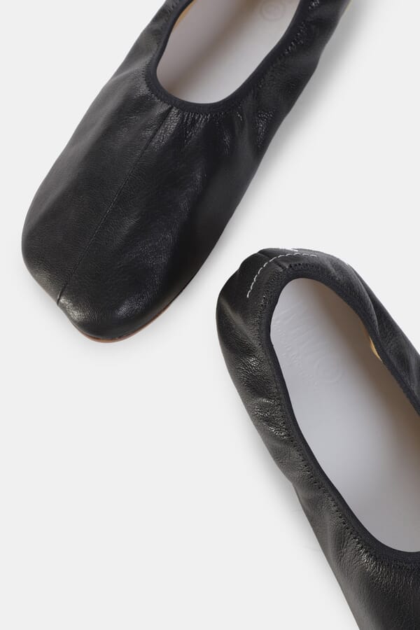 MM6 Maison Margiela Шкіряні балетки  00480545_01  №3