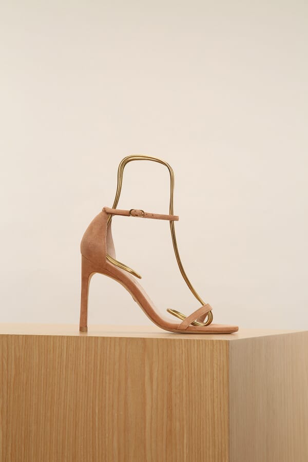 Stuart Weitzman Замшеві босоніжки 00285279_33  №1