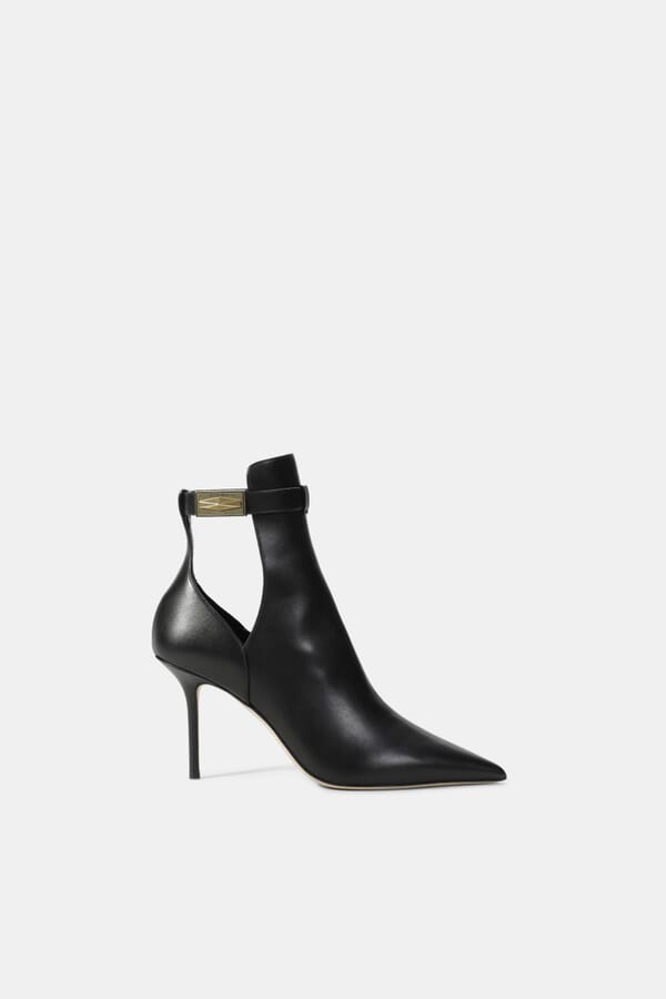 Jimmy Choo Шкіряні ботильйони Nell Black 00505599_01 №1