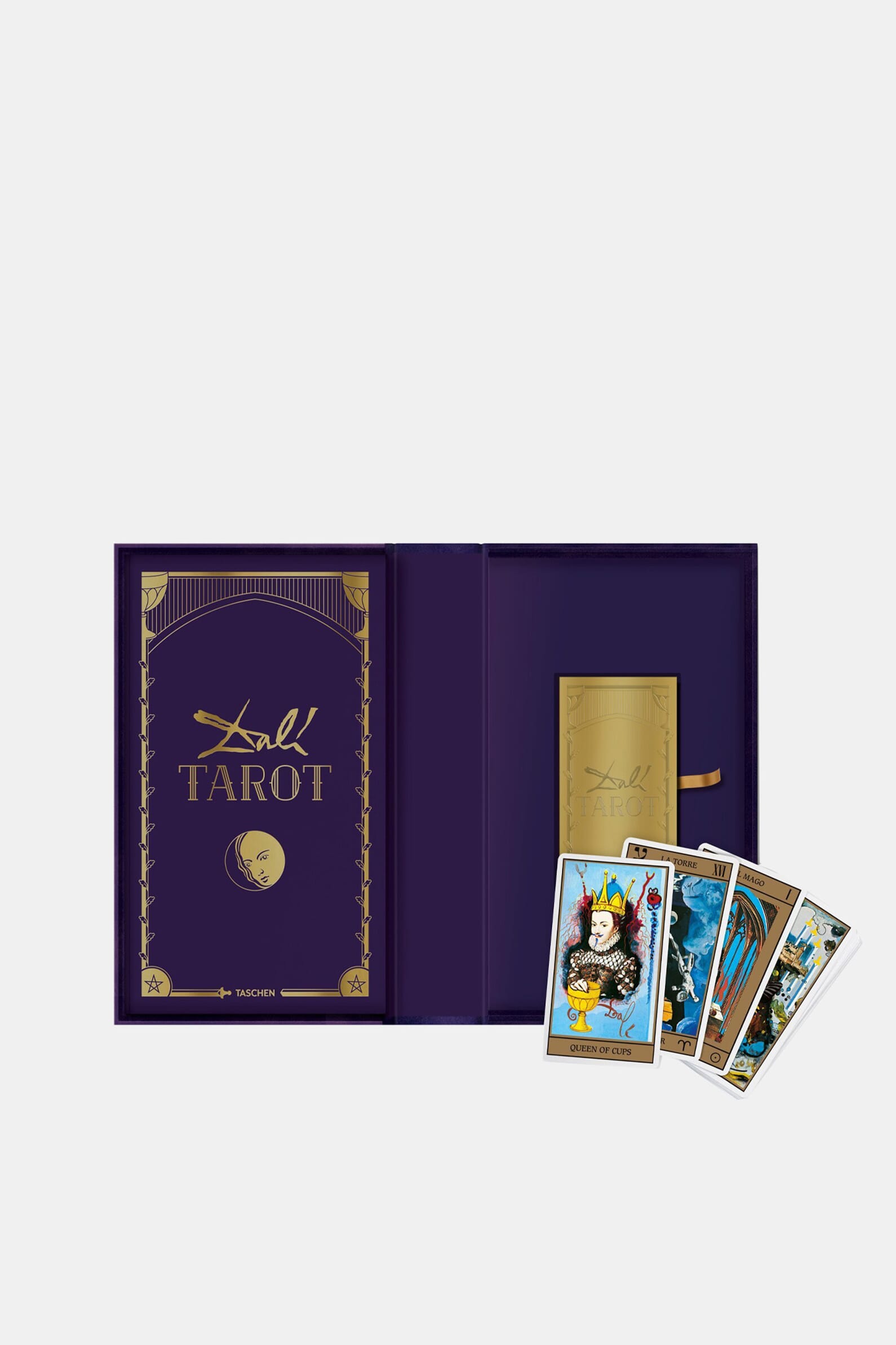 Dalí. Tarot Deck of 78 tarot cards with booklet in box (набір карт