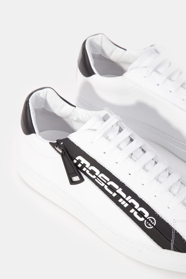 Moschino Couture Шкіряні кеди 00439757_18 №3