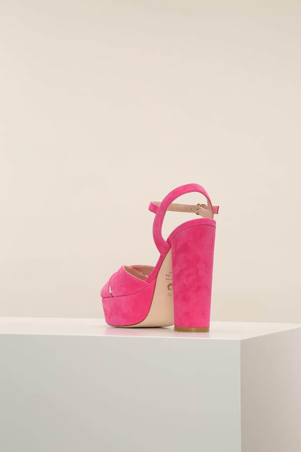 Stuart Weitzman Замшеві босоніжки 00285274_14 №4