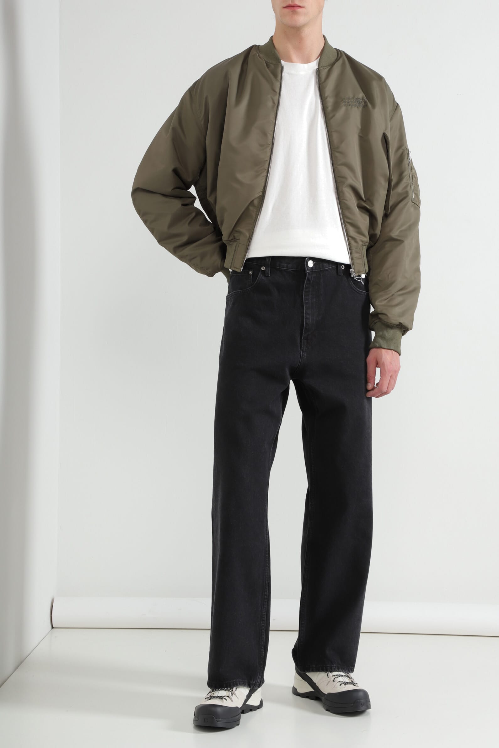 【MM6 Maison Margiela】クロップド MA-1 Бомбер MM6 Maison Margiela 00539542_07 — Знижки в ЦУМ Outlet