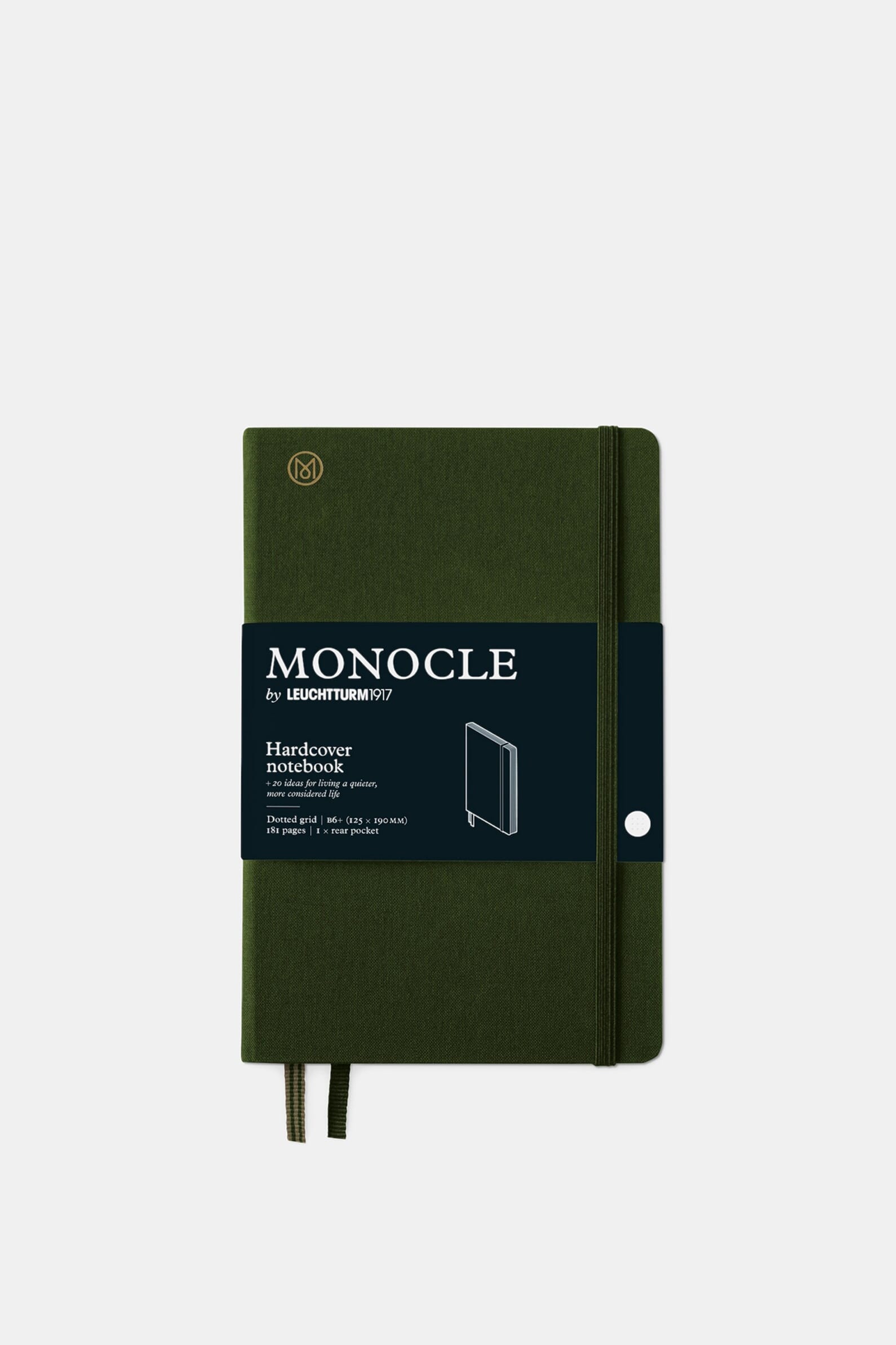 Блокнот MONOCLE & Leuchtturm1917, Paperback (В6+/точка), Мягкая обложка