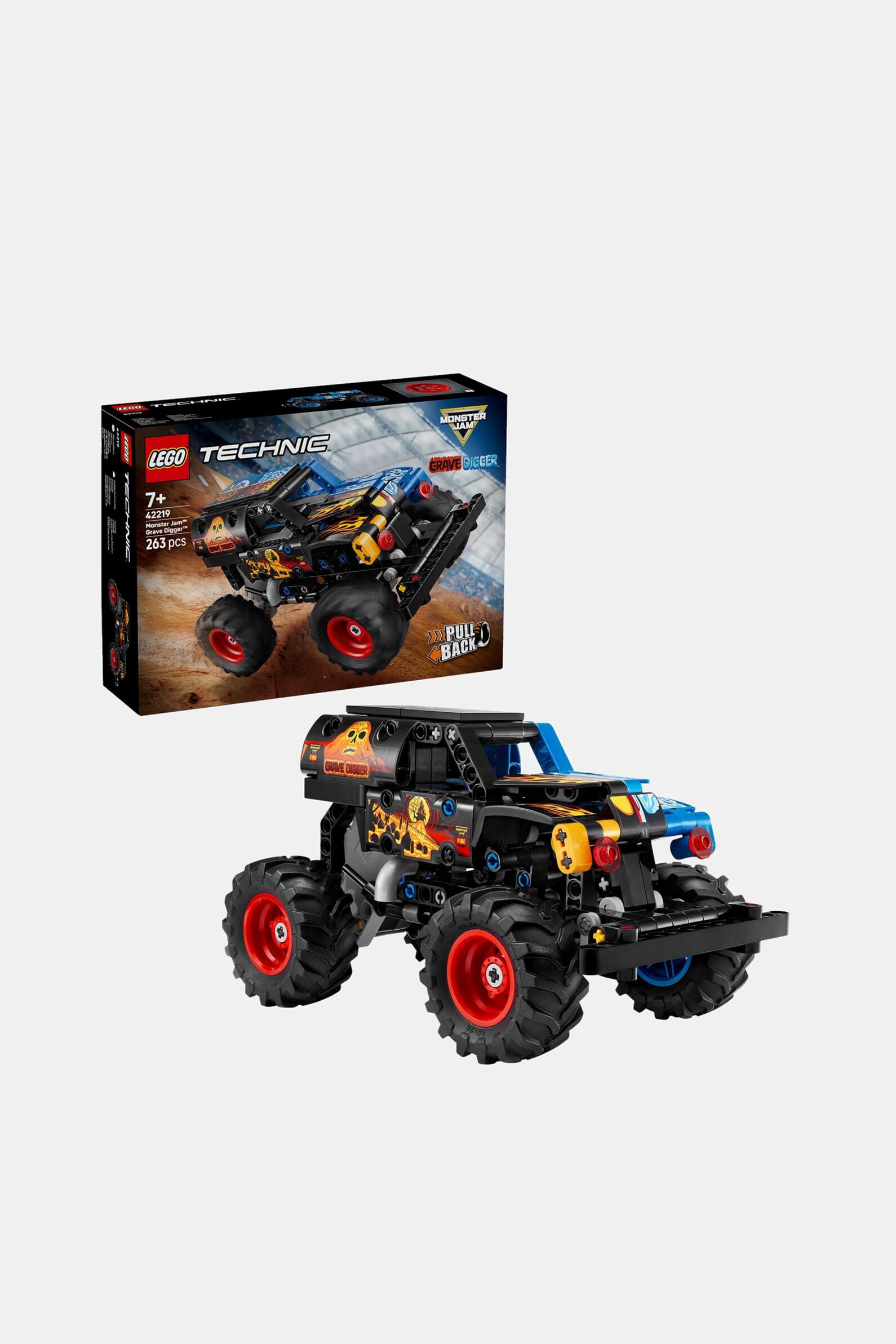 Конструктор "Monster Jam™ Grave Digger™ Вогонь і лід"