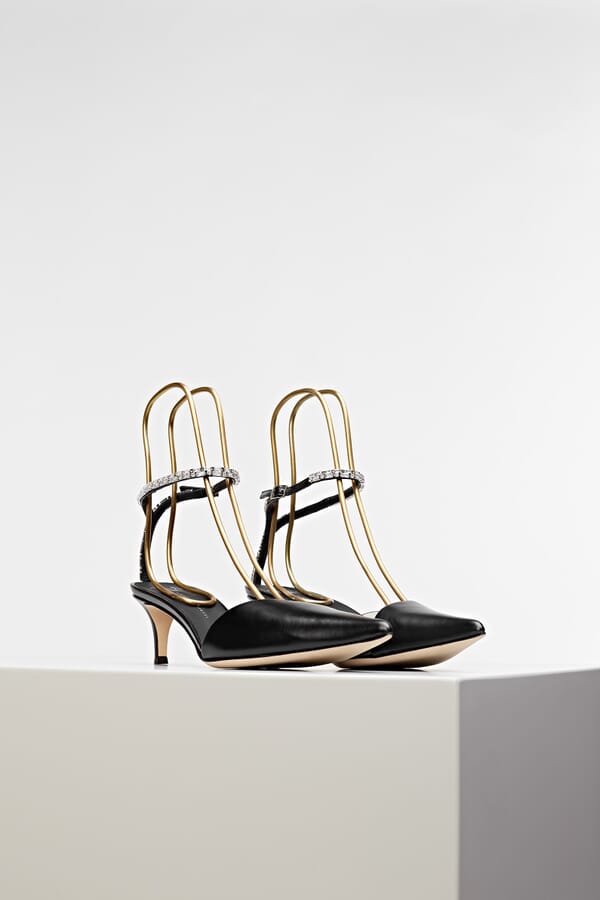 Giuseppe Zanotti Шкіряні босоніжки 00396142_01 №3