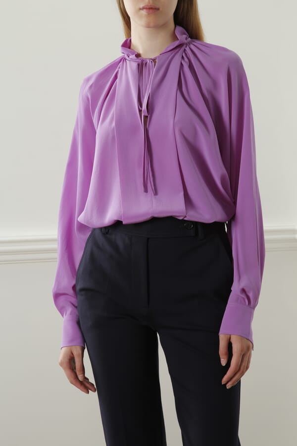 Victoria Beckham Блуза з шовку 00447034_15 №2