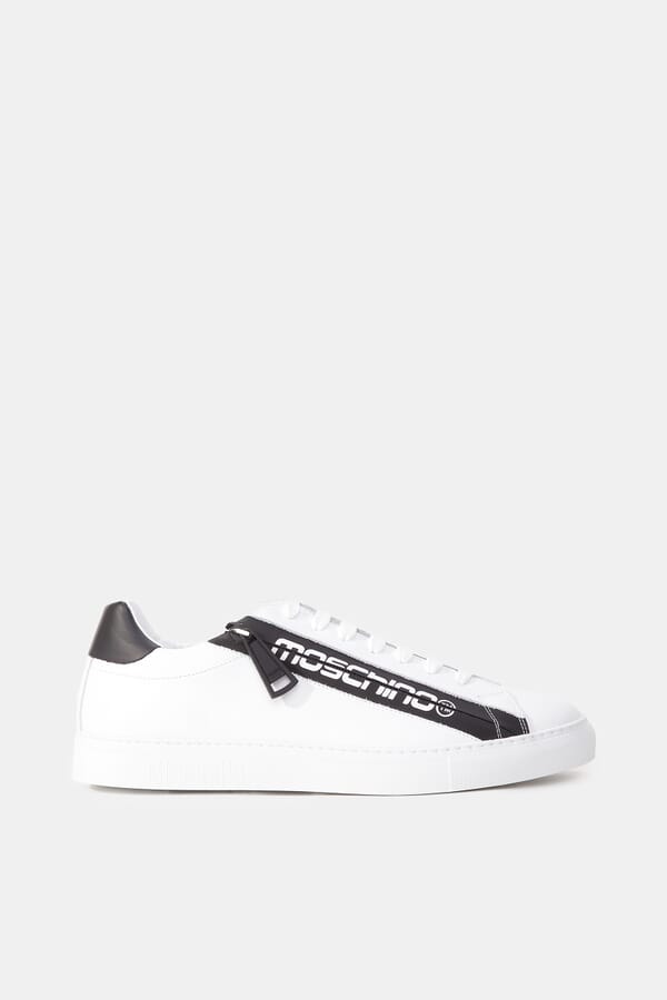 Moschino Couture Шкіряні кеди 00439757_18 №1