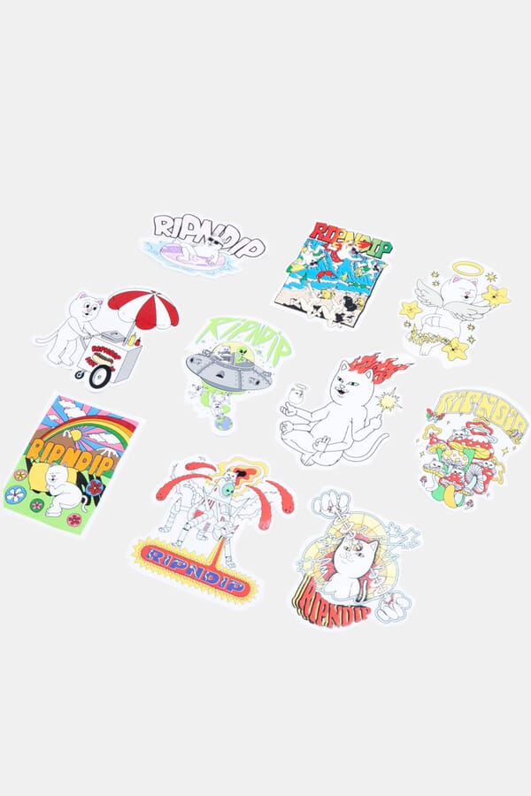 Ripndip Набір наклейок Summer Sticker Pack 00450326_18 №2