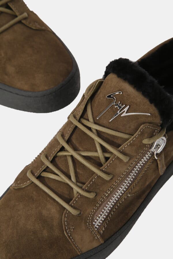Giuseppe Zanotti Замшеві кеди 00447073_05  №4