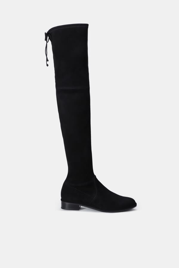 Stuart Weitzman Замшеві ботфорти 00491644_01 №1
