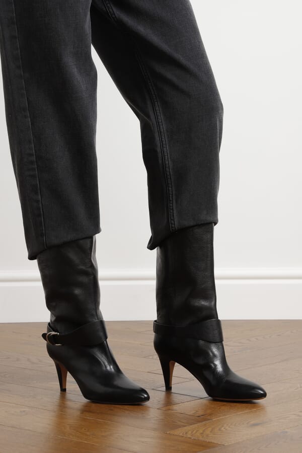Isabel Marant Шкіряні чоботи Likta  00451512_01  №2