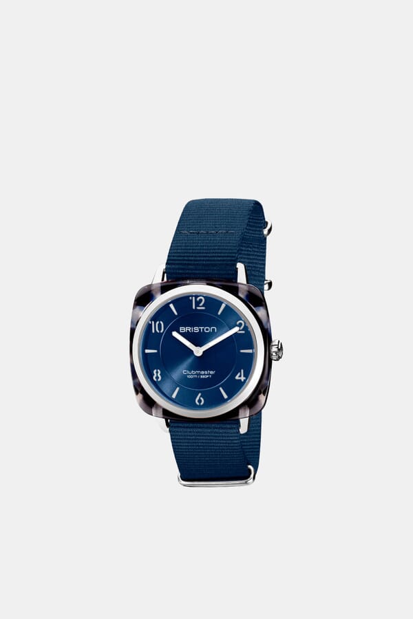 BRISTON Годинник наручний Clubmaster CHIC HM Steel 36 BLUE TORTOISE acetate BLUE sunray 00628720_04 №1