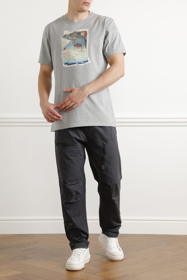 Maharishi Футболка Cubist Eagle T-Shirt 00451427_08  №4