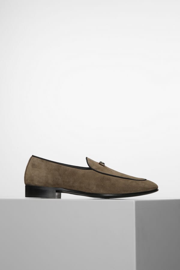 Giuseppe Zanotti Замшеві лофери 00429077_07 №1
