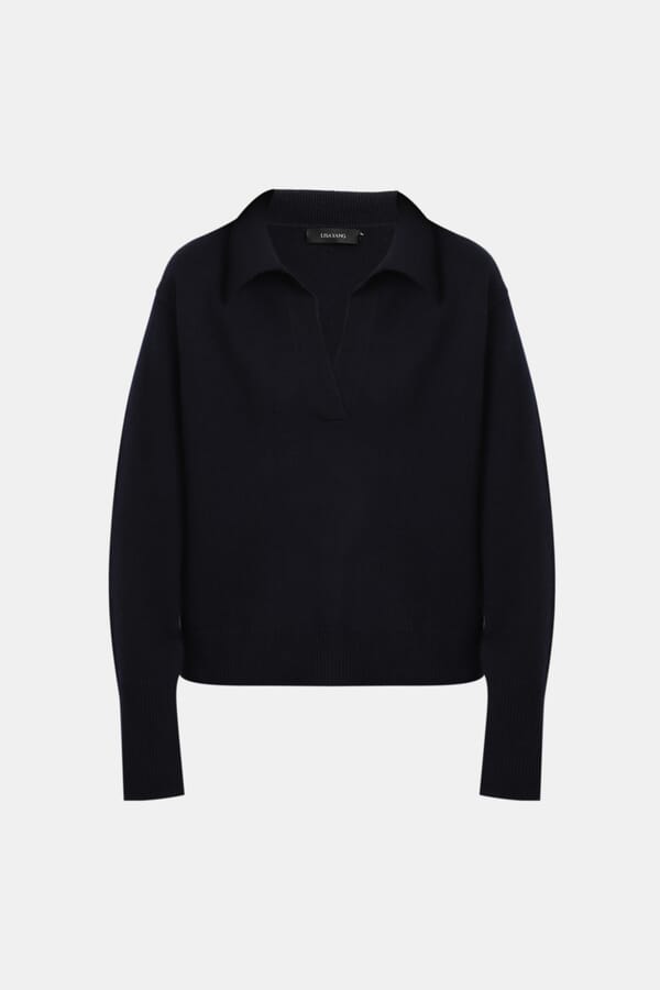 Lisa Yang Светр-поло з кашеміру 00453382_04 №1