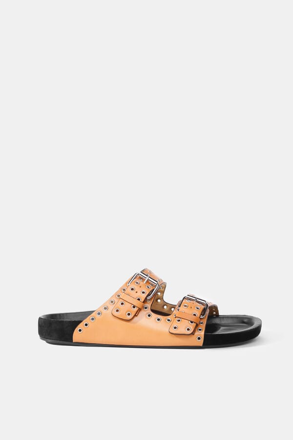 Isabel Marant Шкіряні шльопанці 00438276_12 №1