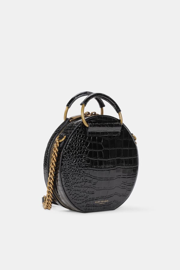 Kurt Geiger Шкіряна сумка Round Shoreditch Bag 00451753_01 №3