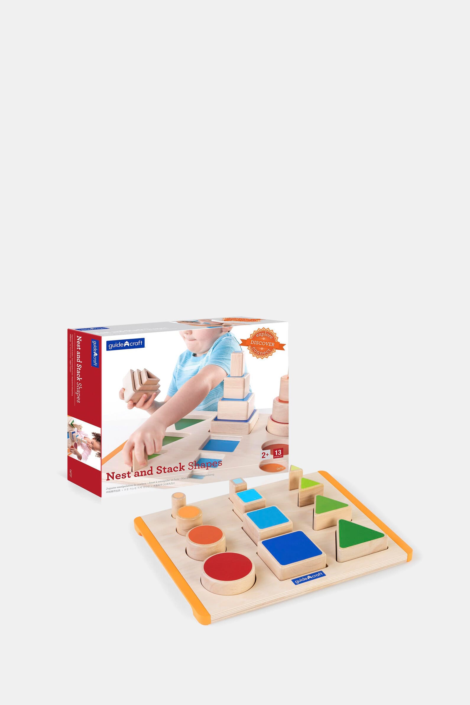 Набор для обучения Guidecraft Manipulatives "Формы и пространство"