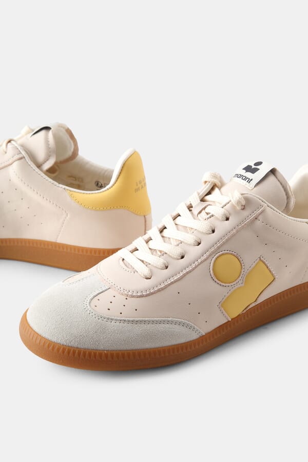 Isabel Marant Кожаные кеды BRYCE 00638696_18  №4