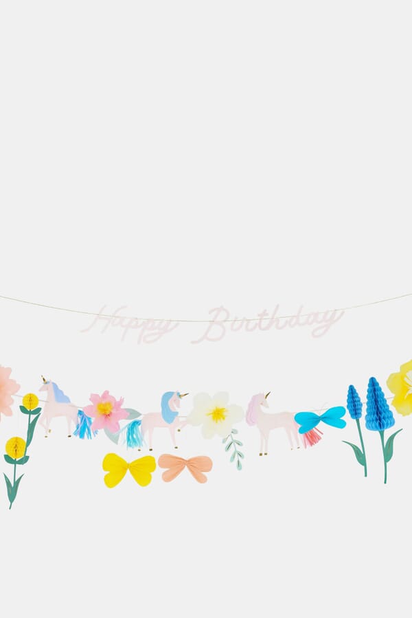Meri Meri Набор гирлянд Meadow Unicorns Garland Set 00654556_35 №3