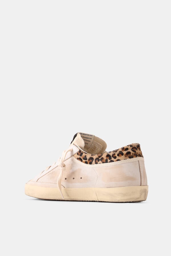 Golden Goose Кожаные кеды Super-Star 00664377_37 №2