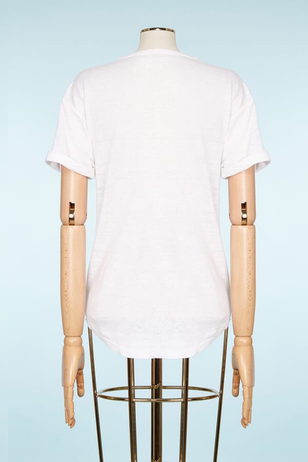 Isabel Marant Étoile Футболка із льону 00276823_18 №4