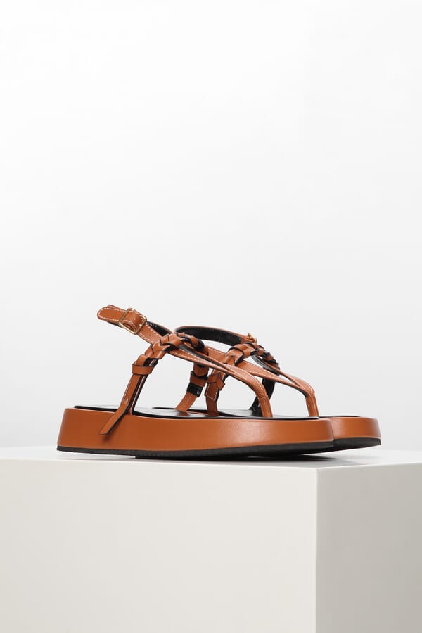 JW Anderson Шкіряні сандалії 00340576_05 №3