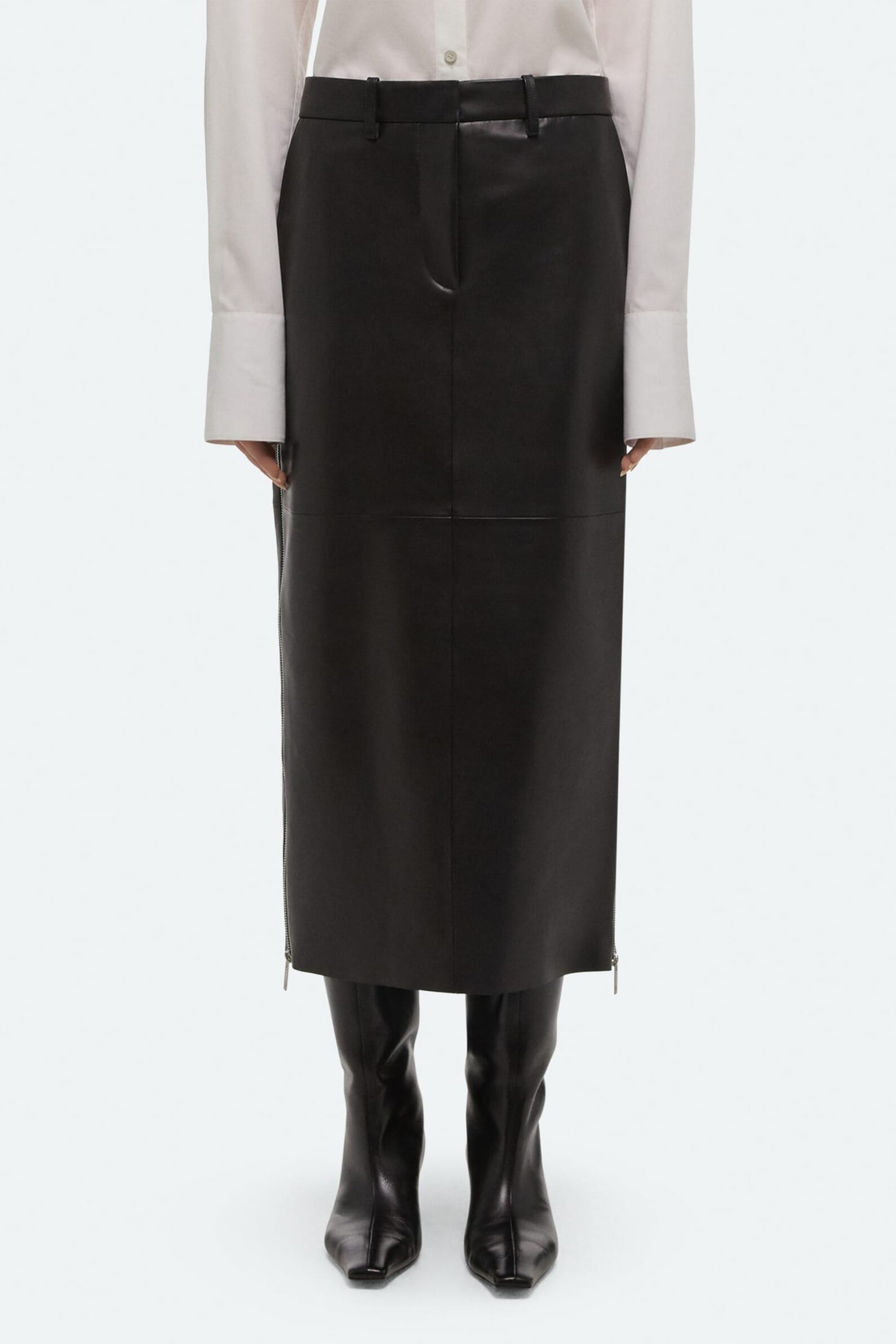 Шкіряна спідниця Helmut Lang 00640595_01 - Онлайн-магазин ЦУМ Київ