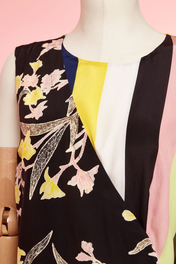 Diane von Furstenberg Шовковий топ 00212392_21  №4