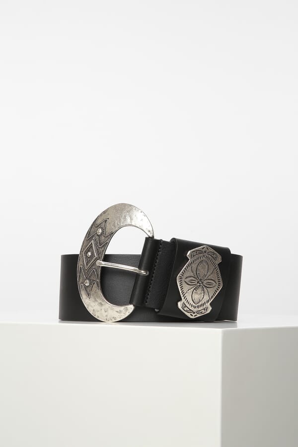 THE KOOPLES Шкіряний ремінь 00328815_01  №1