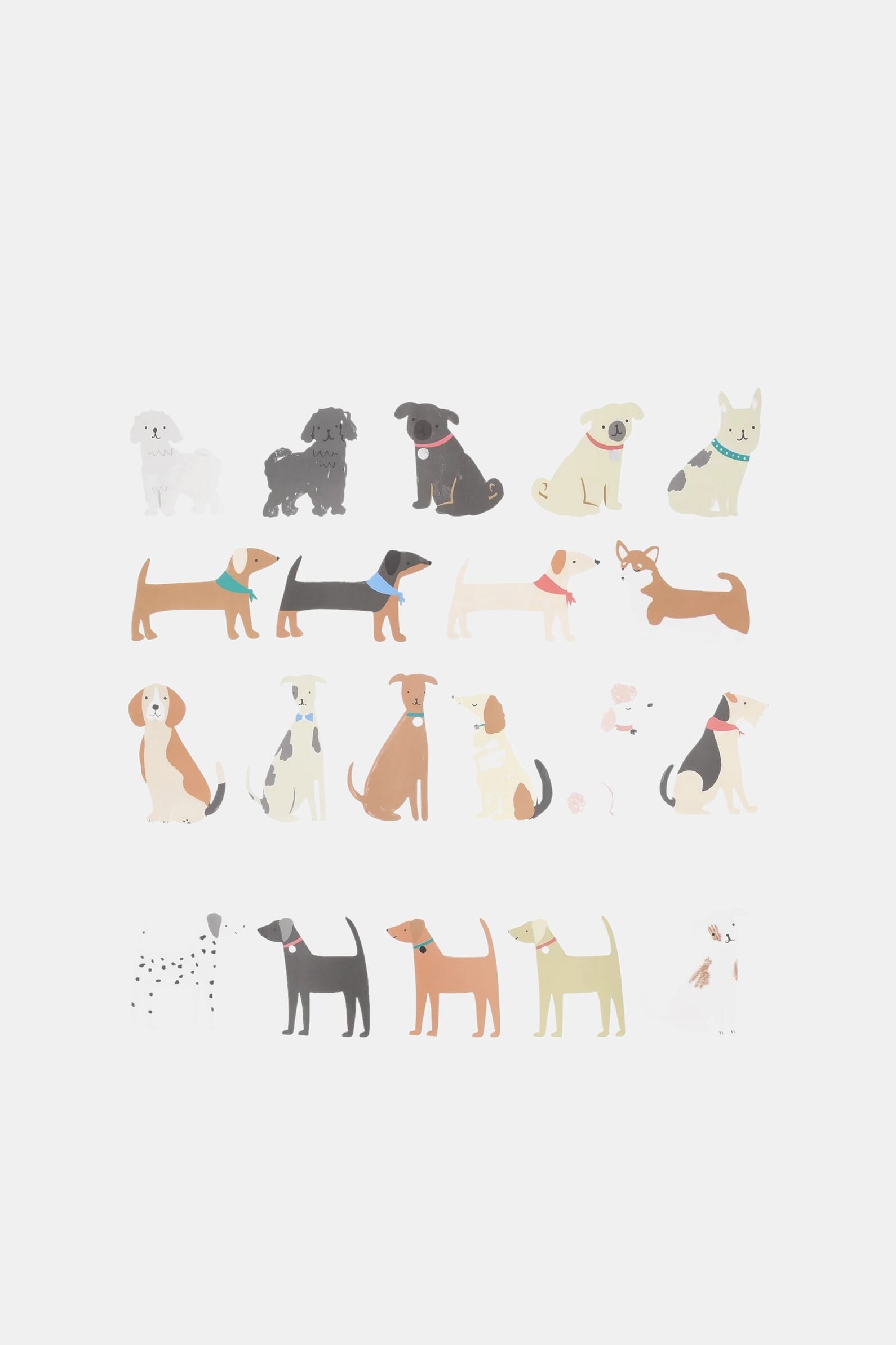 Набор стикеров Dog Shaped