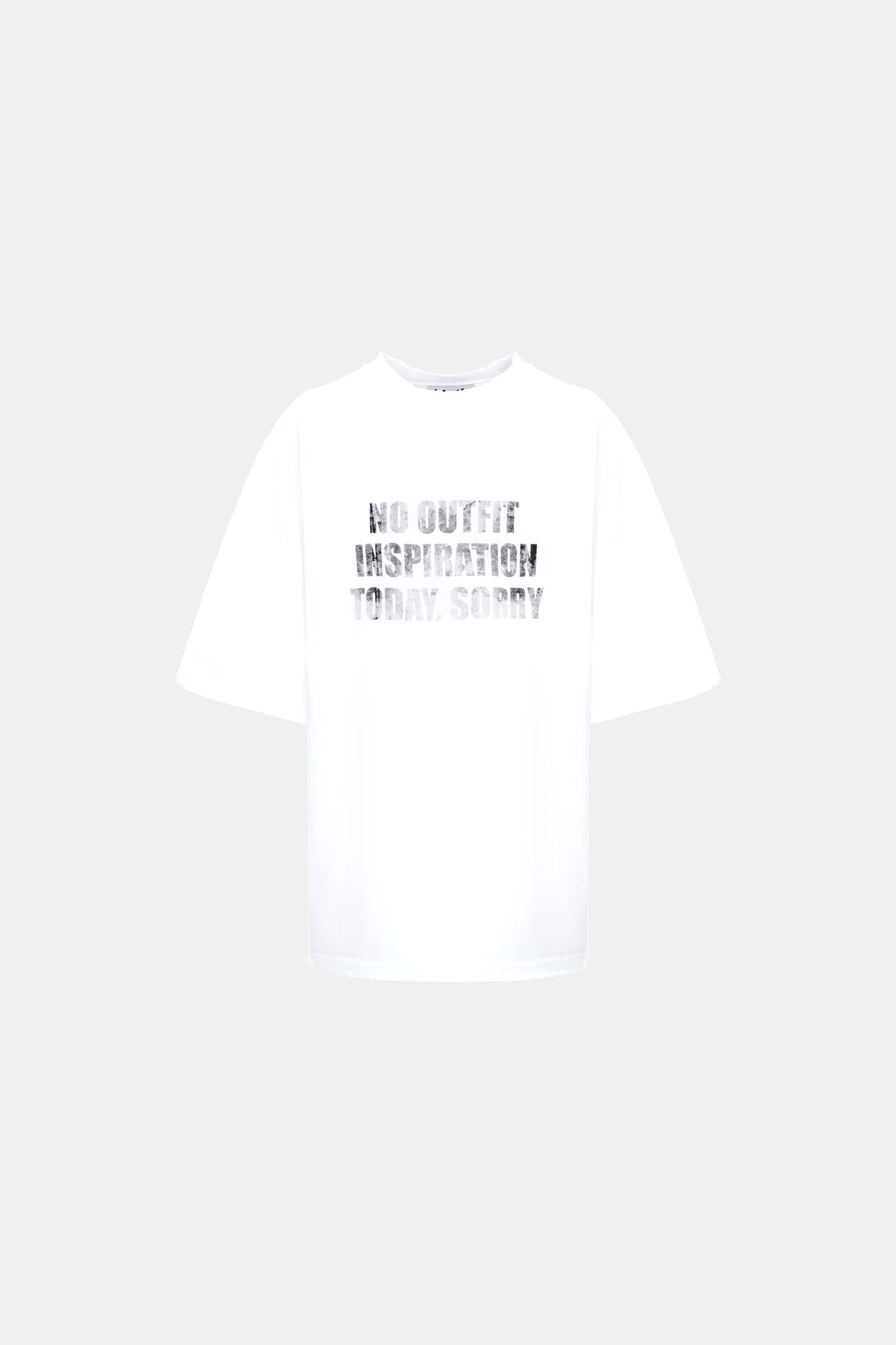 Футболка «No outfit inspiration»