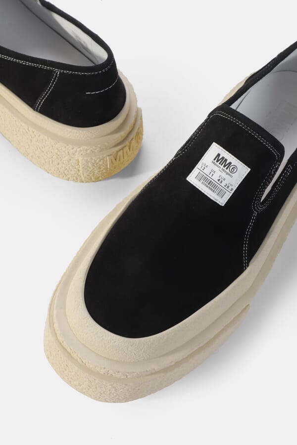 MM6 Maison Margiela Замшеві кеди 00480537_01  №4